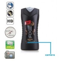 32GB Axe Shampoo Bottle Camera Remote Control On/Off And Motion Detection Record