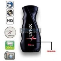 32GB LYNX Shower Gel Bottle Camera Remote Control On/Off And Motion Detection Record