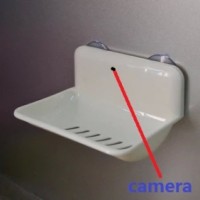 Soap Box Hidden 720P HD waterproof Remote Control Bathroom Spy Camera DVR 32GB