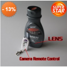 High Resolution Digital Spy Shower's gel Bottle Hidden Camera 32GB